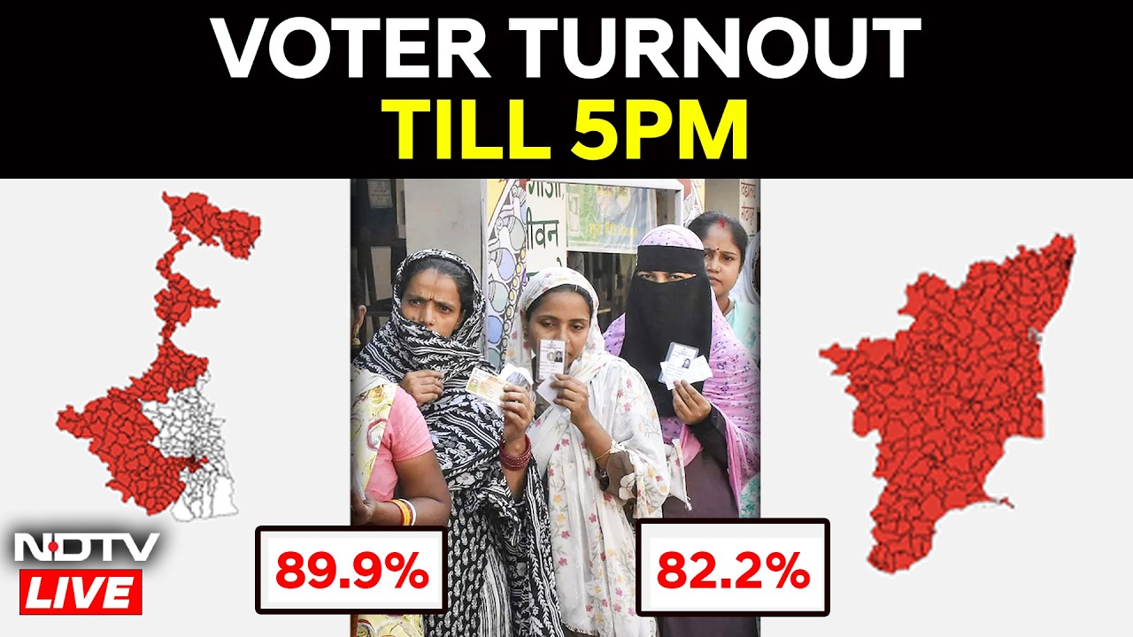 Assembly Elections 2026 | Bengal Sees Massive 90% Turnout in Phase 1, Tamil Nadu Crosses 82%