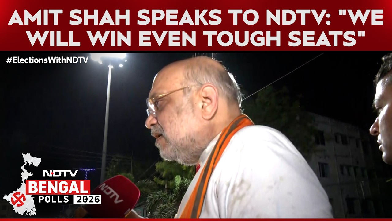 "We Will Win Even Tough Seats" | "People Have Voted For Change" | Amit Shah To NDTV On Bengal Polls