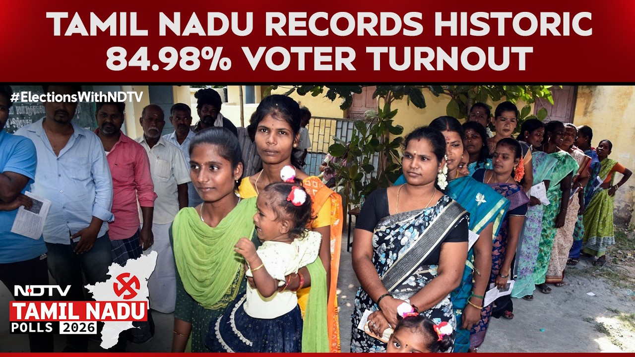 Tamil Nadu Records Historic 84.98% Turnout, Beating All Previous Records