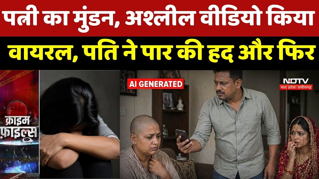 Indore Crime News: पत्नी का मुंडन, अश्लील वीडियो किया वायरल, पति ने पार की हद और फिर | Viral Video
