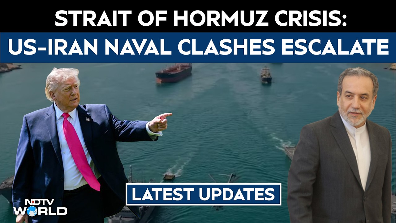 Strait of Hormuz Crisis: US–Iran Naval Clashes Escalate, Oil Hits $100 | Iran US War Latest Updates