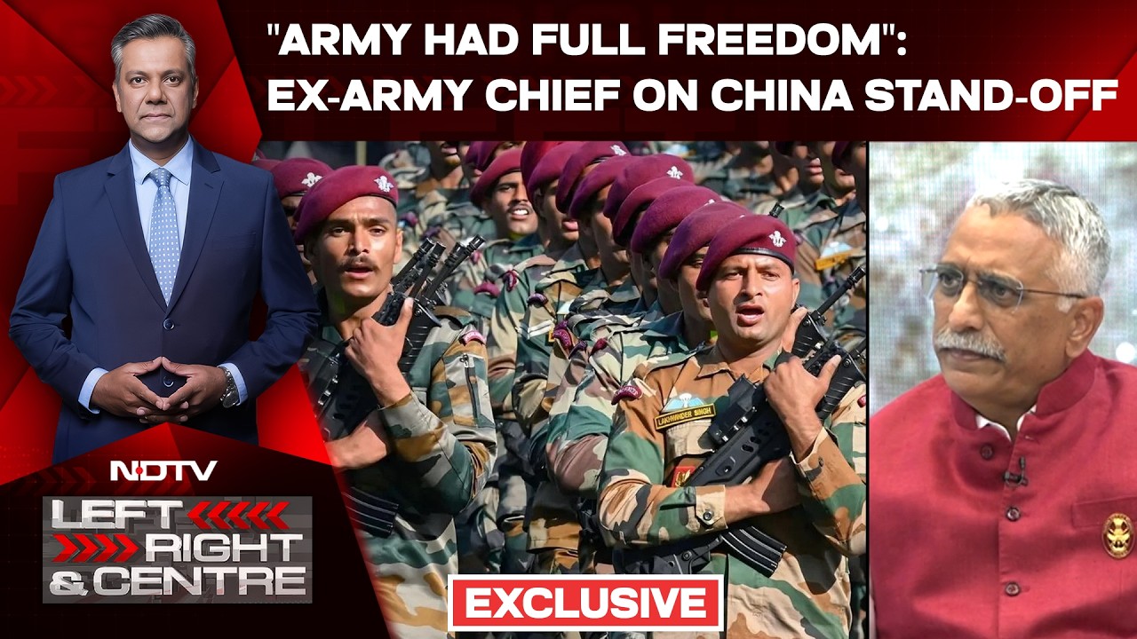 Ex-Army Chief Manoj Naravane On China Stand-off: "Army Had Full Freedom"