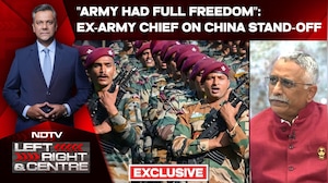 Ex-Army Chief Manoj Naravane On China Stand-off: "Army Had Full Freedom"