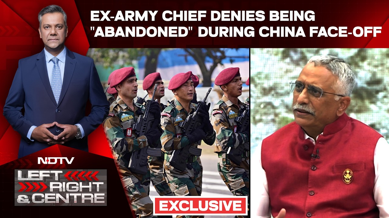 "Full Support From Govt": Ex-Army Chief Denies Being "Abandoned" During China Face-Off