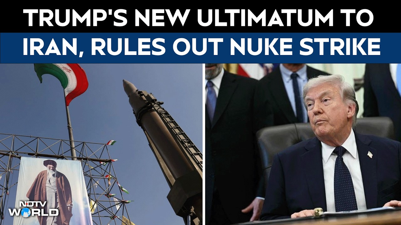 Trump Iran News | Trump Rules Out Nuclear Strike On Iran, But Says 'The Clock Is Ticking'