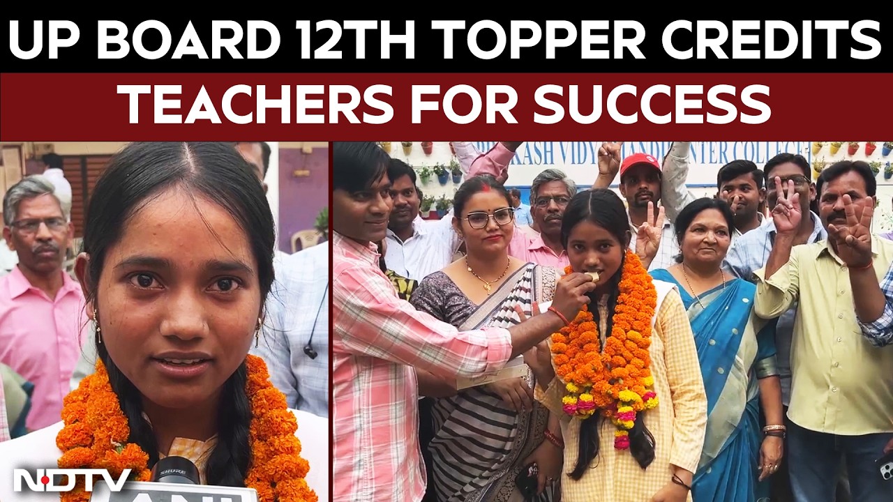 UP Board Result: Farmer's Daughter Shiksha Verma Tops Class 12 Board Exam