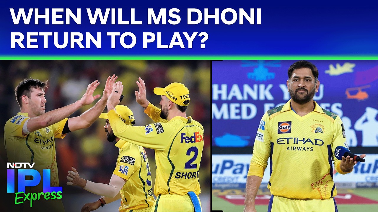IPL 2026 | When Will MS Dhoni Return? | Chennai Super Kings Beat Mumbai Indians By 103 runs