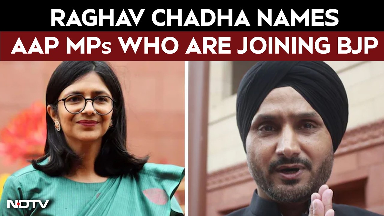 Swati Maliwal, Harbhajan Singh: Raghav Chadha Names 7 AAP MPs Joining BJP