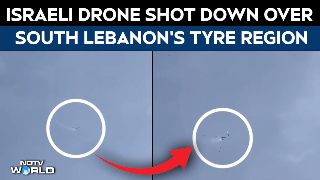 Lebanon News | Israeli Drone Shot Down Over Tyre Region Airspace In South Lebanon