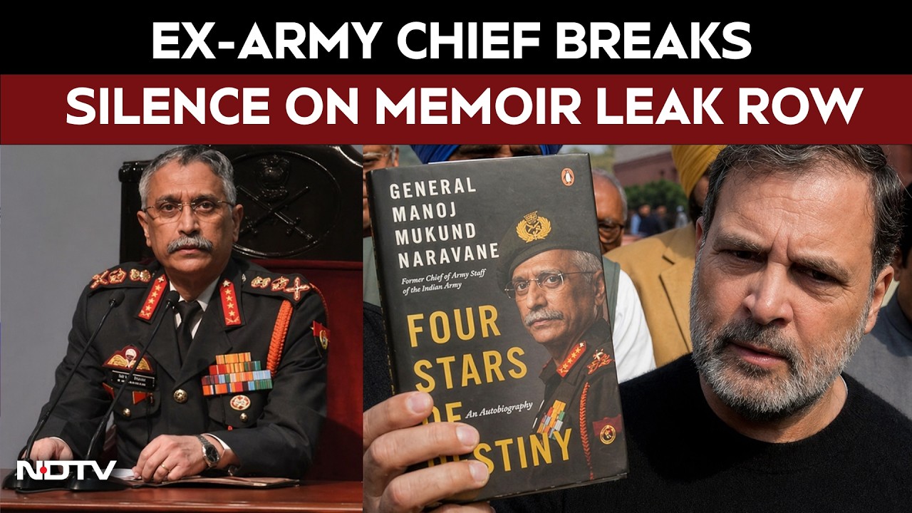 General Manoj Naravane (retd.) on Memoir Row: &ldquo;No Copies Were in Circulation&rdquo;, Cites Publisher