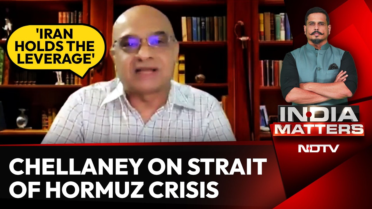 'Iran Holds the Leverage': Brahma Chellaney On Strait of Hormuz Crisis
