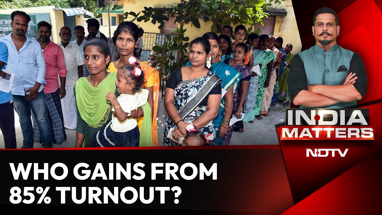 Record Voting in Tamil Nadu: Who Gains from 85% Turnout?