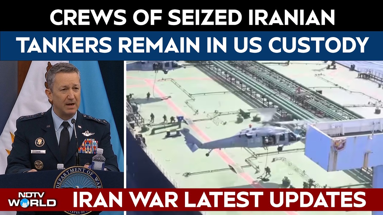 US Iran War | Crews Of Seized Iranian Tankers Continue To Remain In US Custody