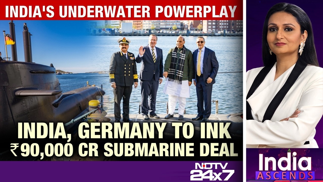 India, Germany Set To Ink Mega Rs 90,000 Crore Submarine Deal