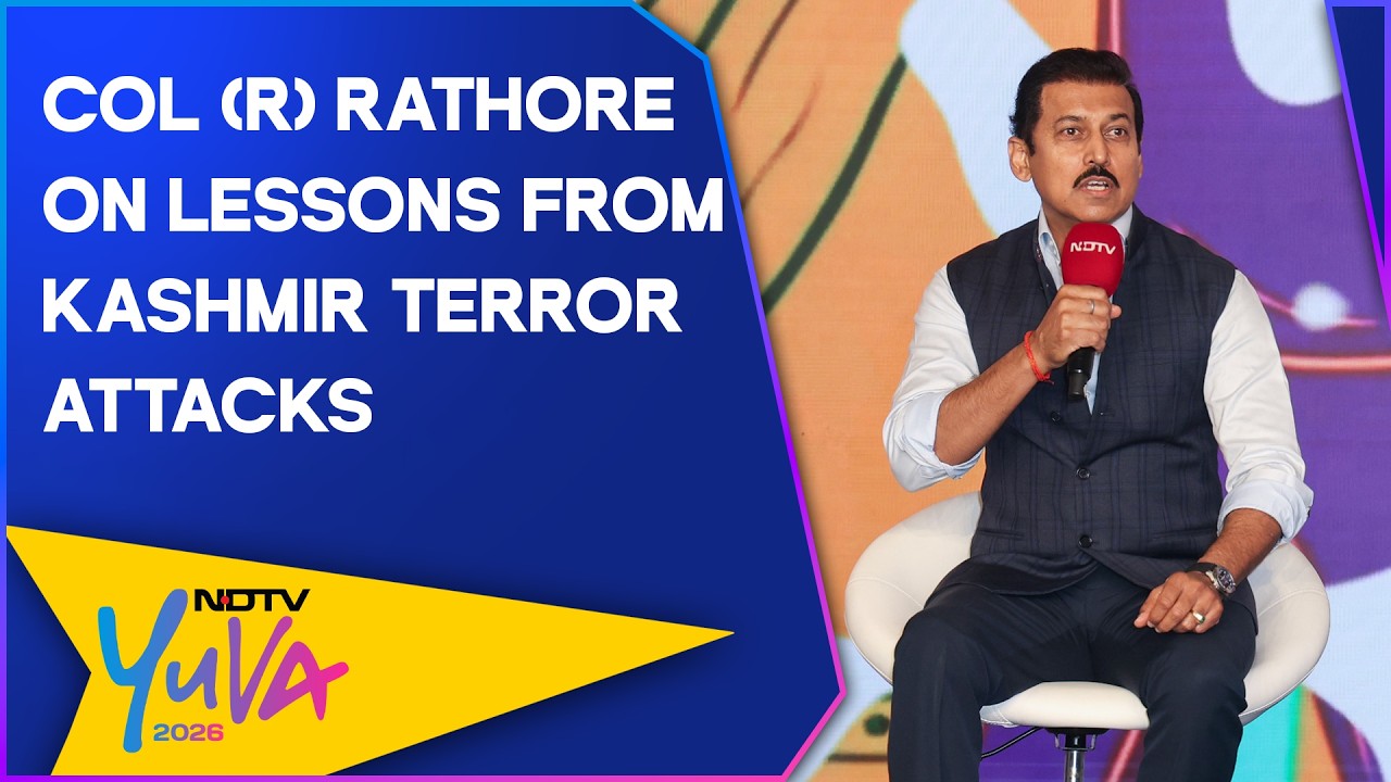 NDTV Yuva | Rajyavardhan Rathore On Lessons From Kashmir Terror Attacks