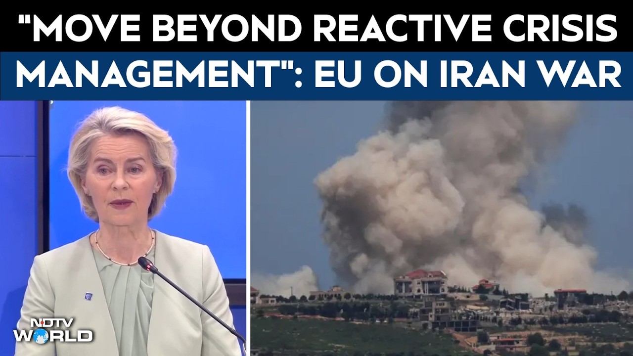 Middle East Conflict | EU Urges To Move Beyond 'Reactive Crisis Management' For Middle East Conflict