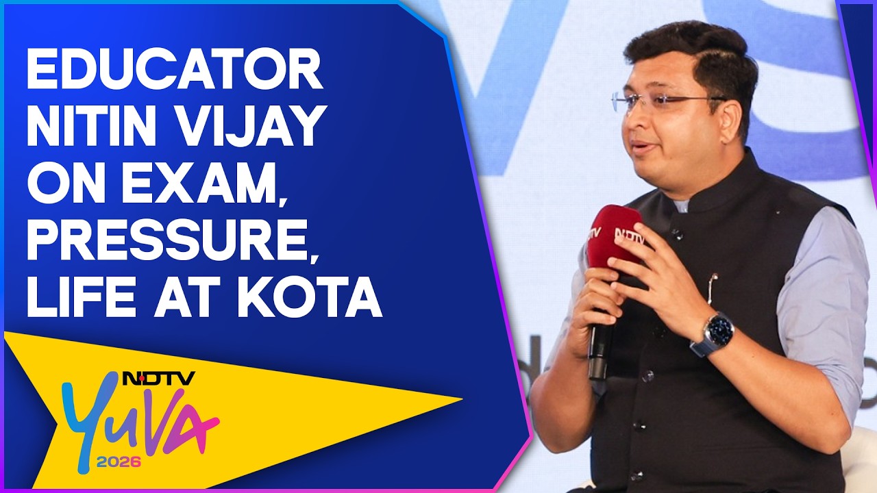 Educator Nitin Vijay On Exam Pressure, Life At Kota: "Kota Students Successful In Life"