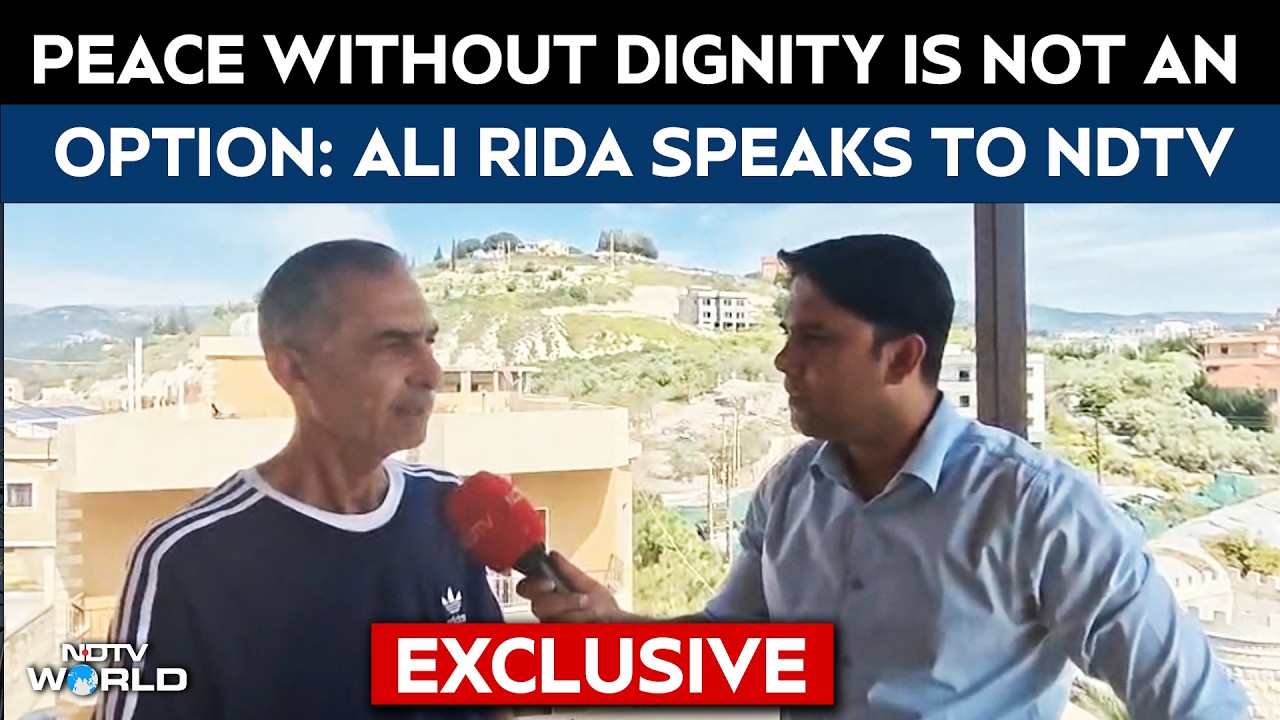 “Peace Without Dignity Is Not An Option”: Veteran Journalist Ali Rida ...