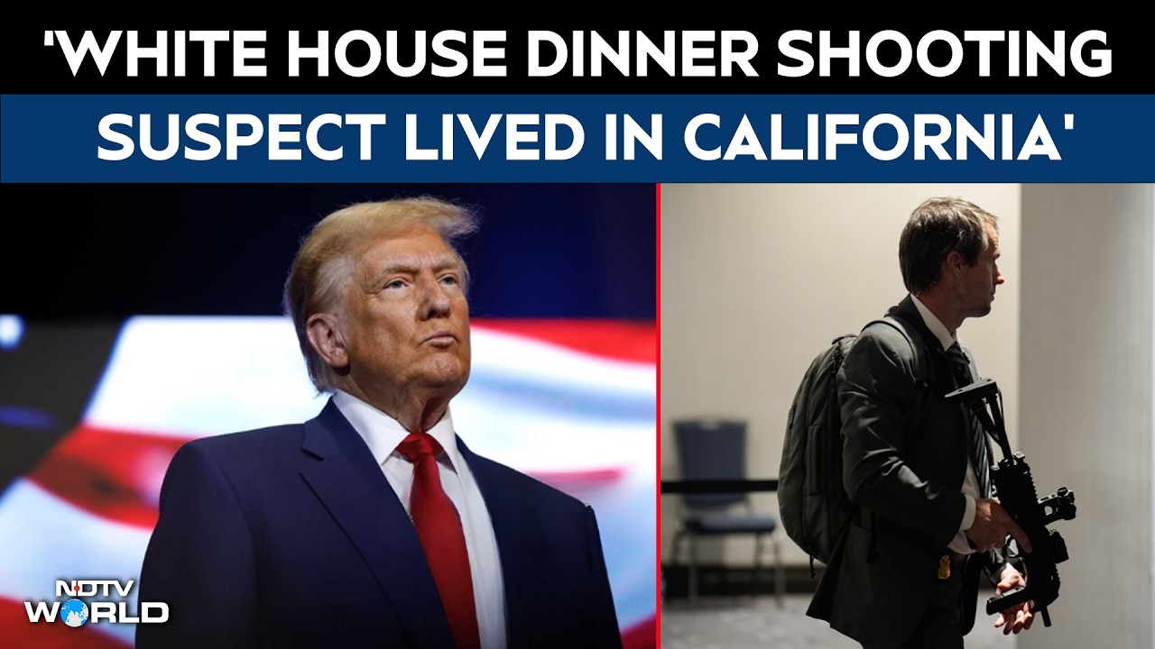 Trump Evacuation | Trump Says White House Dinner Shooting Suspect Lived in California