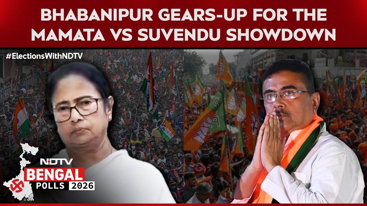 West Bengal Polls: Bhabanipur Gears-Up For the Mamata Vs Suvendu Showdown