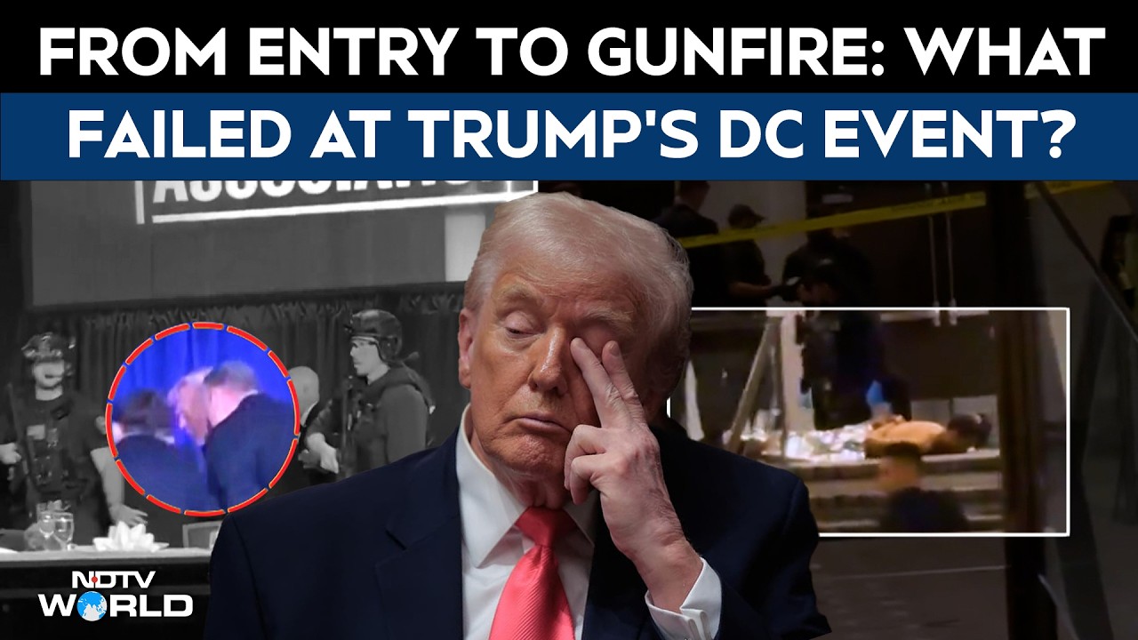 Trump Assassination Attempt | From Entry to Gunfire: What Failed at Trump&rsquo;s DC Event?