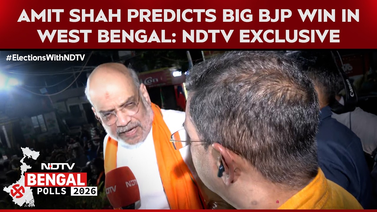 West Bengal Elections 2026 | "No Confusion": Amit Shah Predicts Big BJP Win In West Bengal