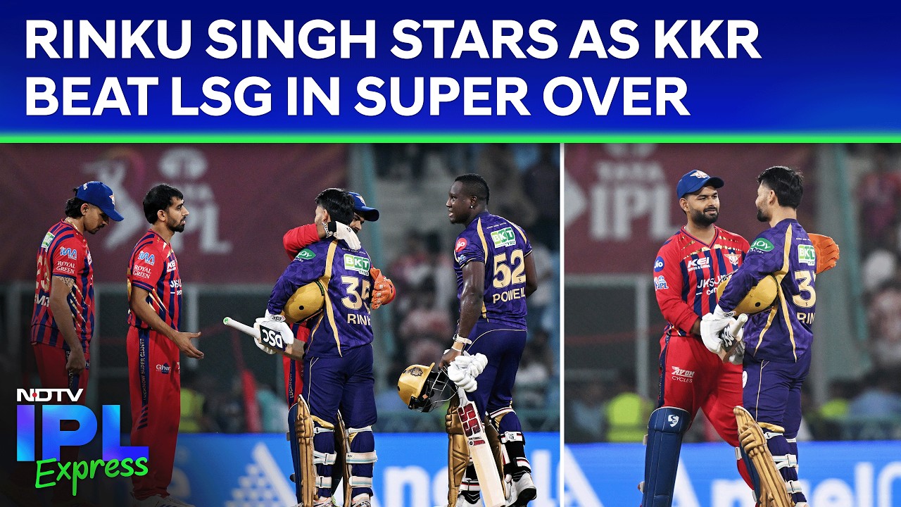 IPL 2026 | LSG vs KKR Highlights: Rinku Singh Stars As KKR Beats LSG In Super Over
