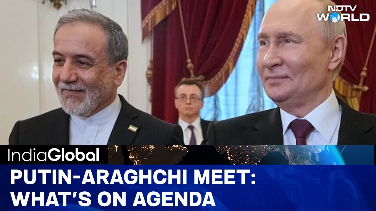 Putin Latest News | Iran's Foreign Minister Meets Putin In Moscow