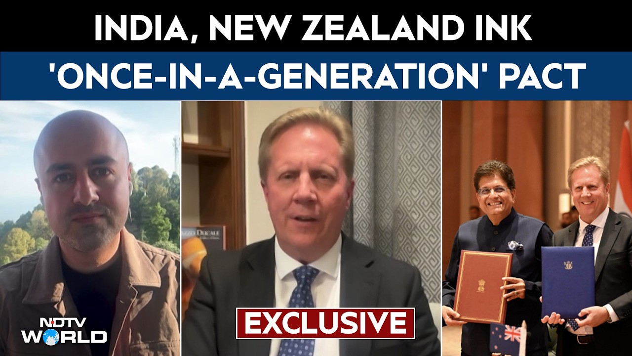 India–New Zealand FTA Signed | Exclusive: New Zealand Trade Minister On India–NZ FTA Deal