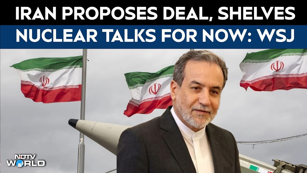 Iran Seeks Hormuz Blockade Lift, Wants Deal Without Nuclear Talks: WSJ Reports