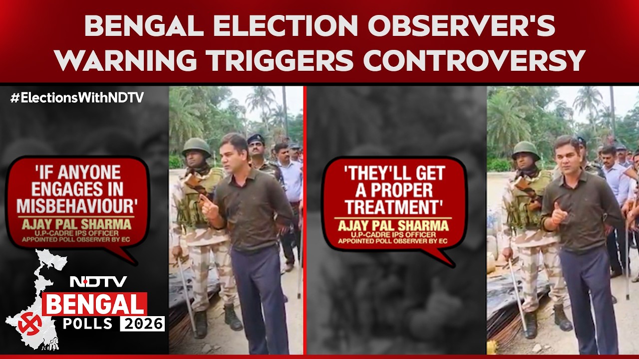 West Bengal Polls | EC Observer Ajay Pal's Viral Warning in Bengal Sparks TMC Fury