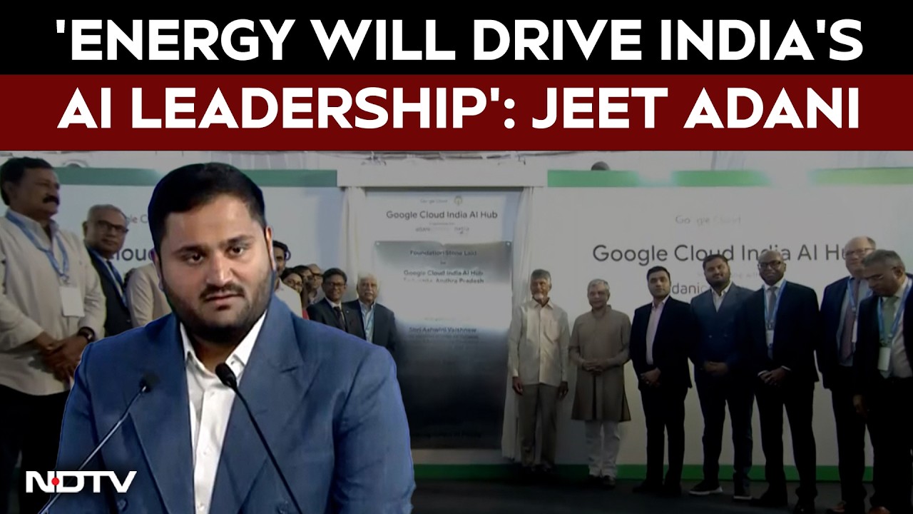 India Set For Massive AI Infra Expansion, Says Jeet Adani At Inauguration Of Google AI Centre