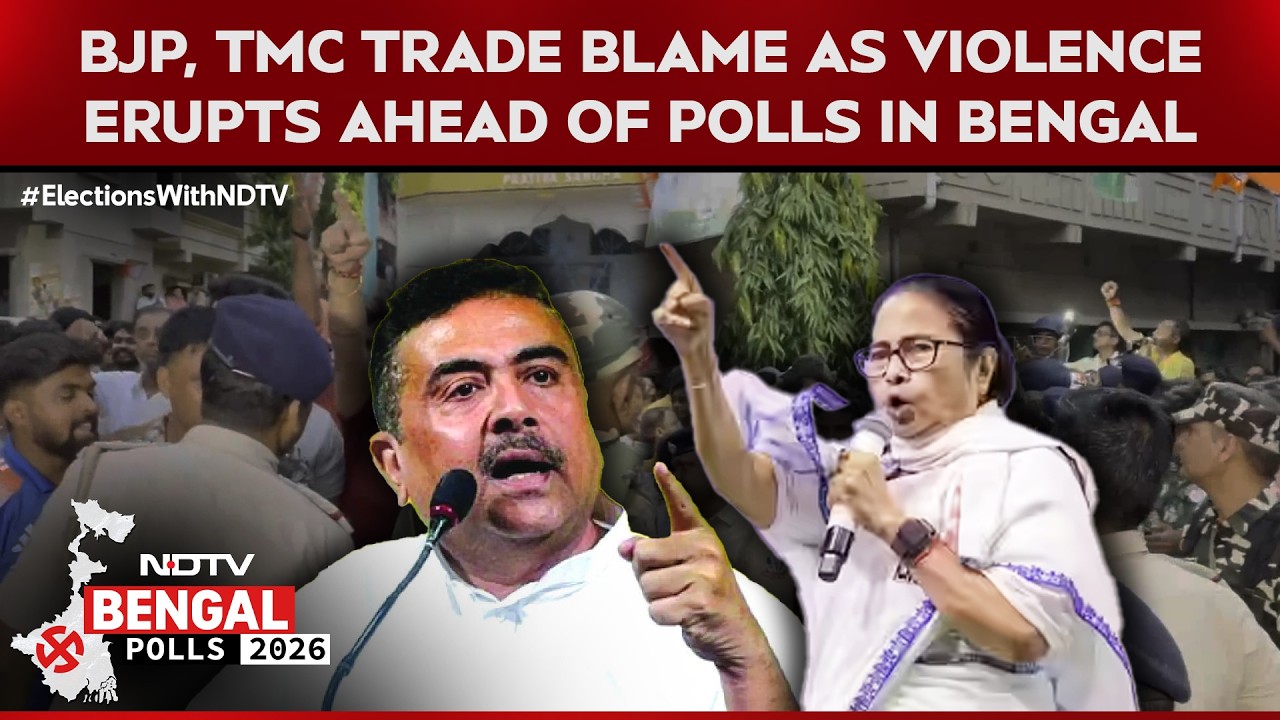 Bengal Polls Turn Violent As Campaign Ends Ahead Of Phase 2 Of Voting On April 29