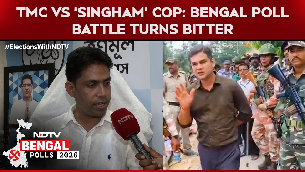 West Bengal Elections | "UP Singham" Row Explodes In Bengal Polls, Case Filed Against IPS Officer