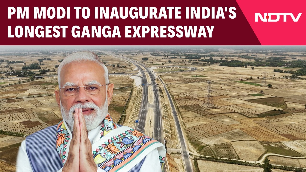 Ganga Expressway | PM Modi to Launch ₹37,000 Cr Ganga Expressway, Boosting UP Connectivity