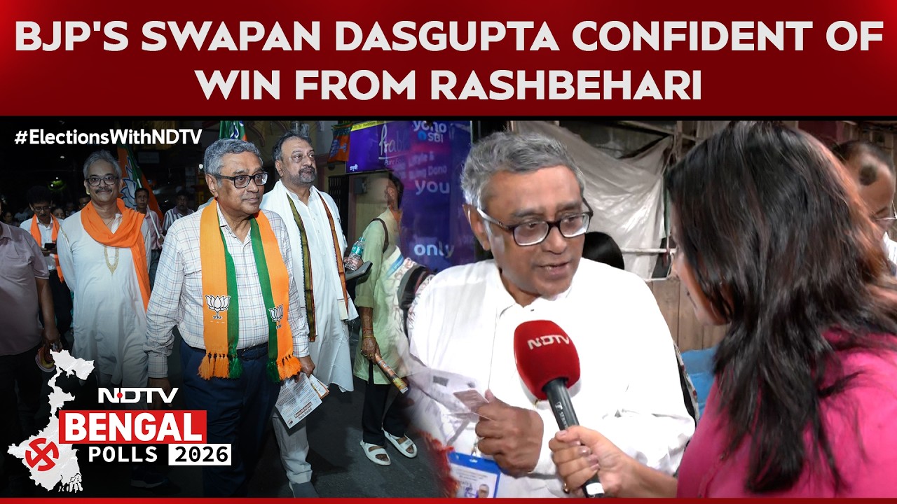 "Winds of Change": Swapan Dasgupta Confident of Win from Rashbehari