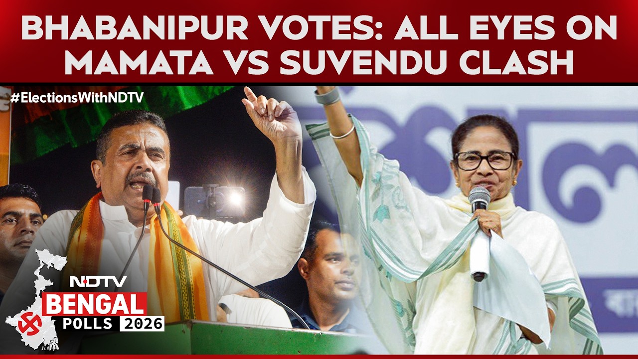 Bhabanipur Showdown: Mamata vs Suvendu in High-Stakes Battle