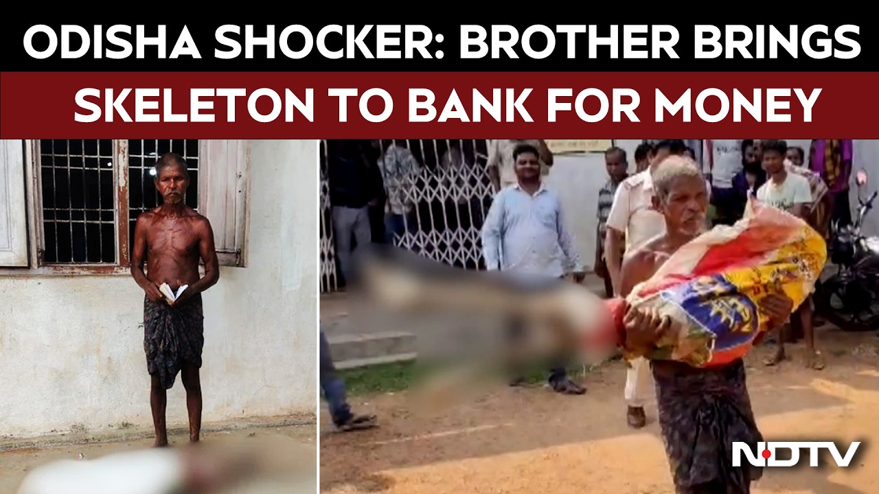 Odisha: Man Digs Up Sister's Skeleton, Carries It To Bank For Rs 19,300 Balance