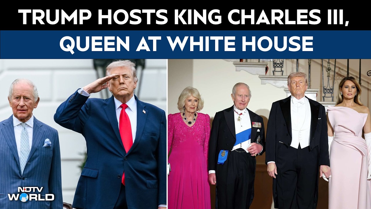 Trump Hosts King Charles III, Queen Camilla At White House For State Dinner