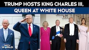 Trump Hosts King Charles III, Queen Camilla At White House For State Dinner