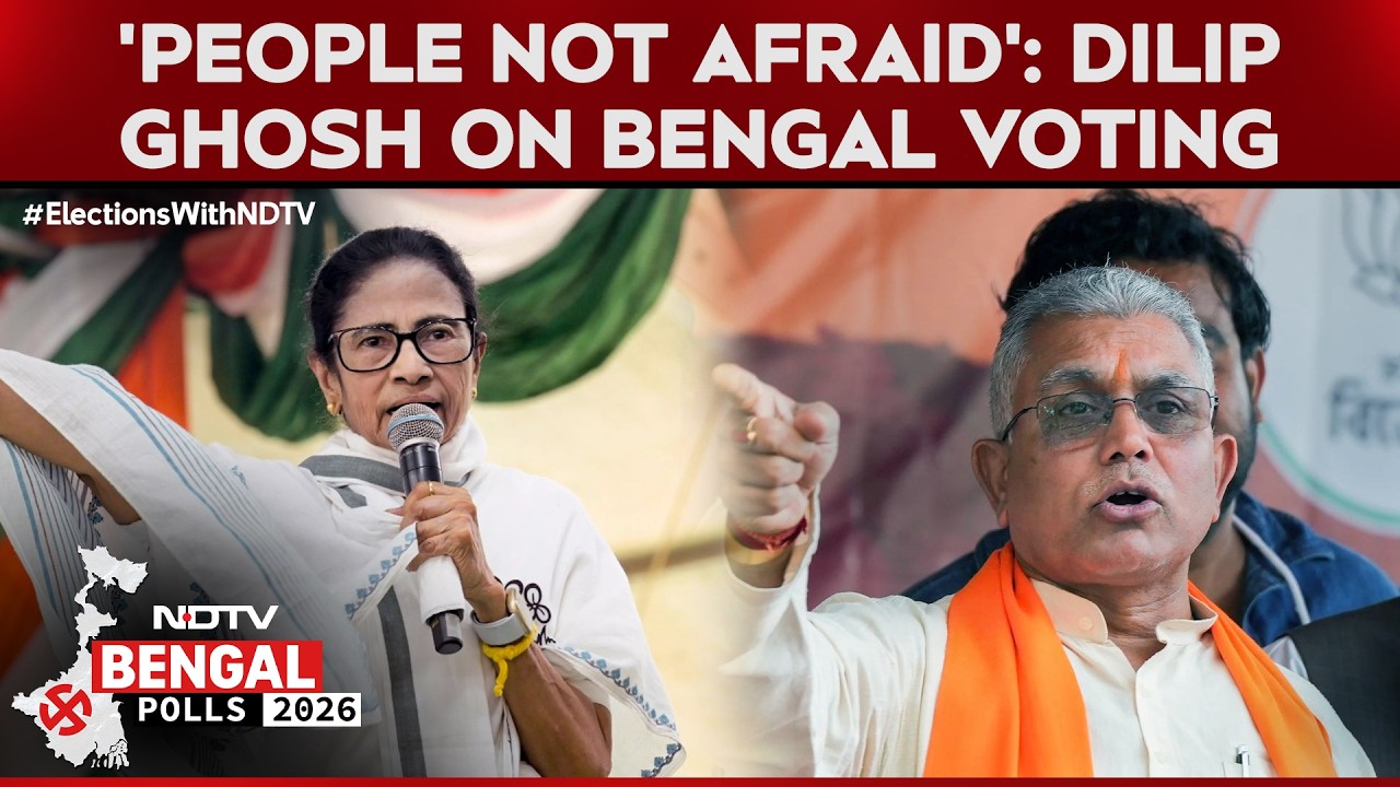West Bengal Polling | Dilip Ghosh Alleges Violence, Says Bengal Ready for Change