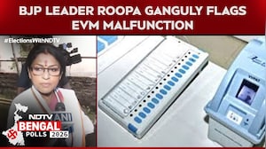 Bengal Polls | BJP Leader Roopa Ganguly Flags EVM Malfunction: "Slight Problem With The..."