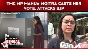 West Bengal Assembly Elections 2026: TMC MP Mahua Moitra Casts Her Vote, Attacks BJP