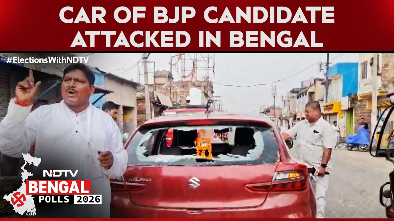 Bengal Poll Violence: BJP Candidate's Car Vandalised In Basanti