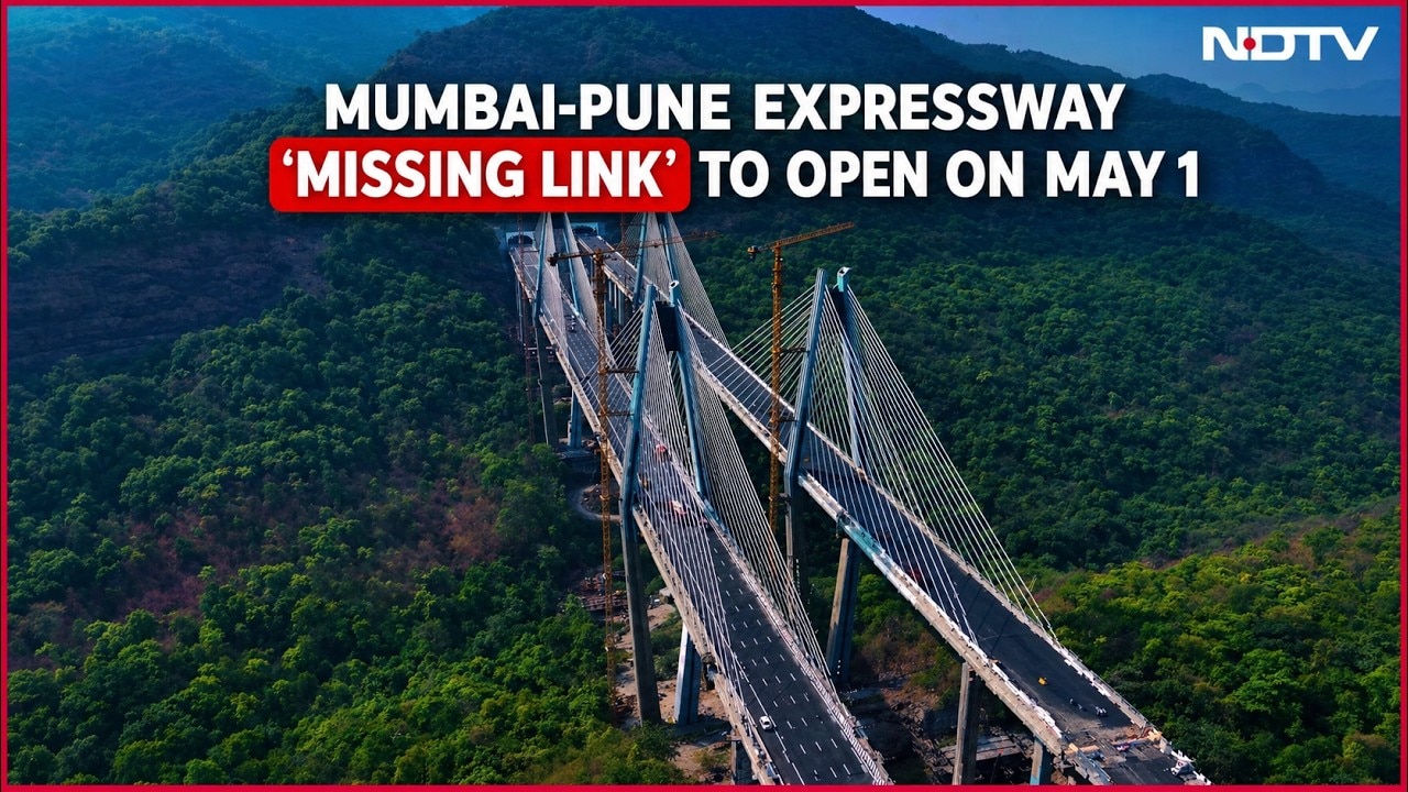 Mumbai-Pune Expressway 'Missing Link' To Open On May 1