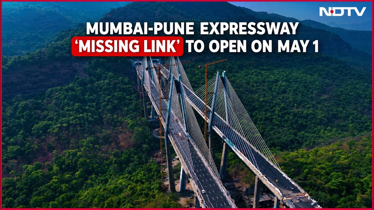Mumbai-Pune Expressway 'Missing Link' To Open On May 1