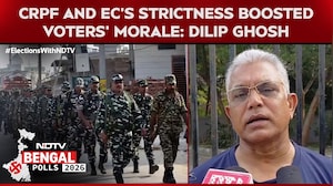 BJP's Dilip Ghosh Says Presence Of CRPF And Election Commission's Strictness Boosted People's Morale
