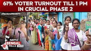 High Stakes, High Turnout: 61% Voting Till 1 PM In Bengal Phase 2