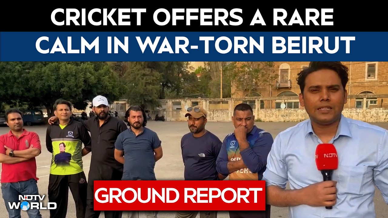 Lebanon War | Cricket Offers A Rare Calm in War-Torn Beirut, NDTV Reports From Ground