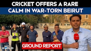 Lebanon War | Cricket Offers A Rare Calm in War-Torn Beirut, NDTV Reports From Ground